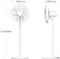 Напольный вентилятор Mijia Inverter Fan Wi-Fi (JLLDS01DM) White